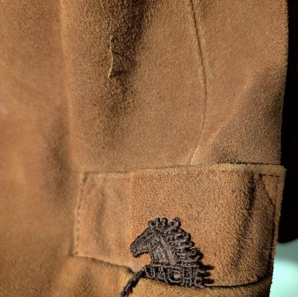 vintage Jordache Suede Jacket- Size 11/12 - Picture 4 of 5
